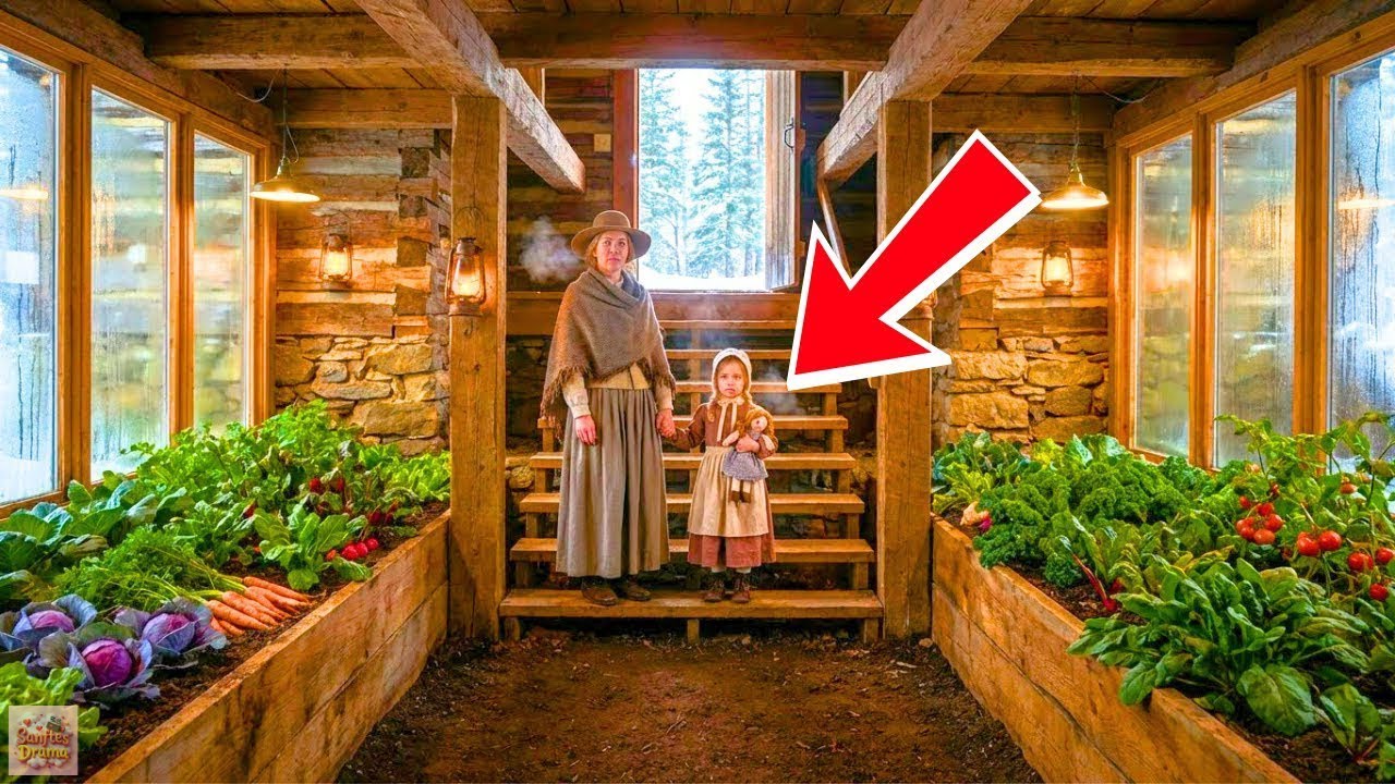 Sie lachten über das unterirdische Gewächshaus der Witwe... bis Februar kam !