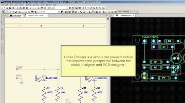 CADSTAR: Using cross probing