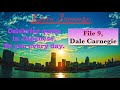 【File9, Dale Carnegie】Celebrity quotes in Japanese.🎵Learn Japanese❢【Please use subtitles.】