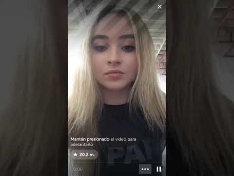 Sabrina Carpenter en vivo por Periscope el 09/24/2017