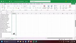 Reversing a List in Excel   Reverse List Order In Excel   Flip a Column Upside Down