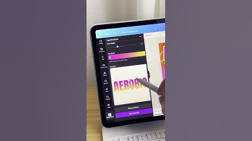 Add gradients to your text with TypeGradient | canva tutorials