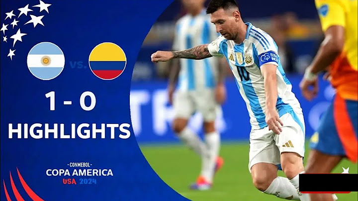 ARJANTİN 1-0 KOLOMBİYA - Martinez Gol || Arjantin Şampiyonu 🏆 Copa America 2024