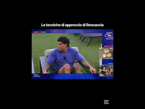 Video Roncaccia e le sue tecniche di approccio