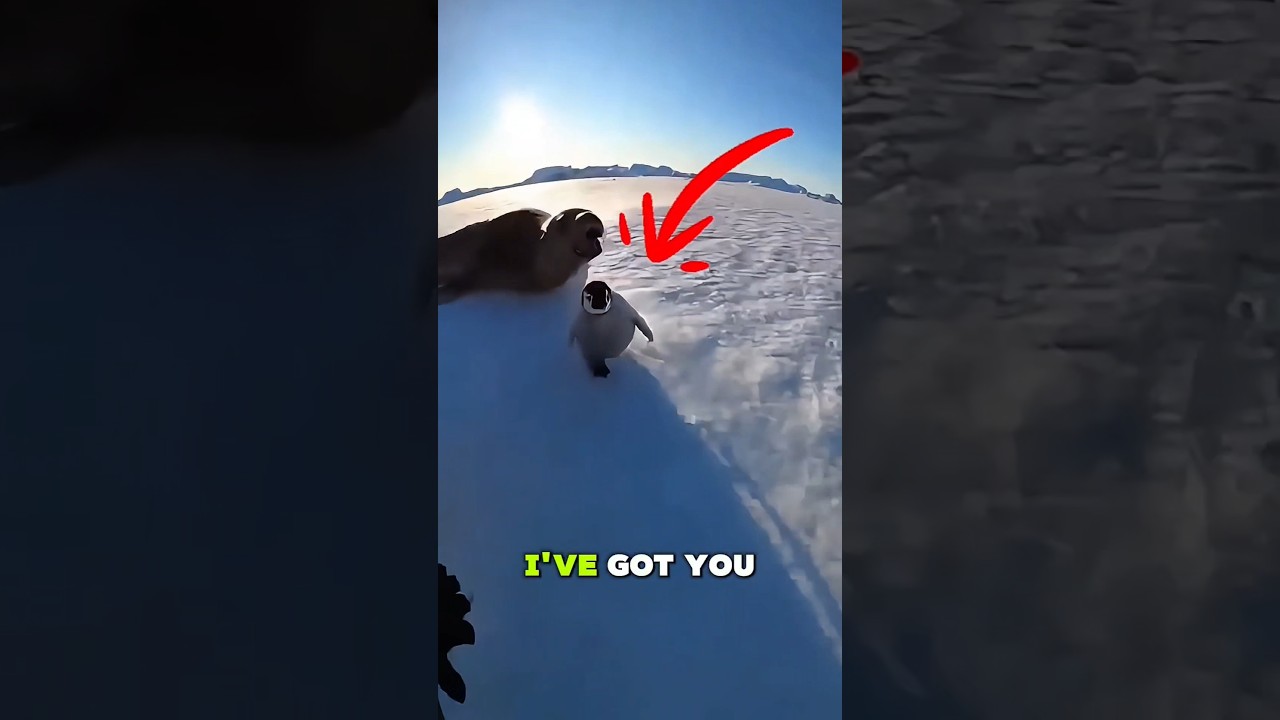 He Rescued a Lost Penguin ❄️🐧 Emotional Reunion in Snow 