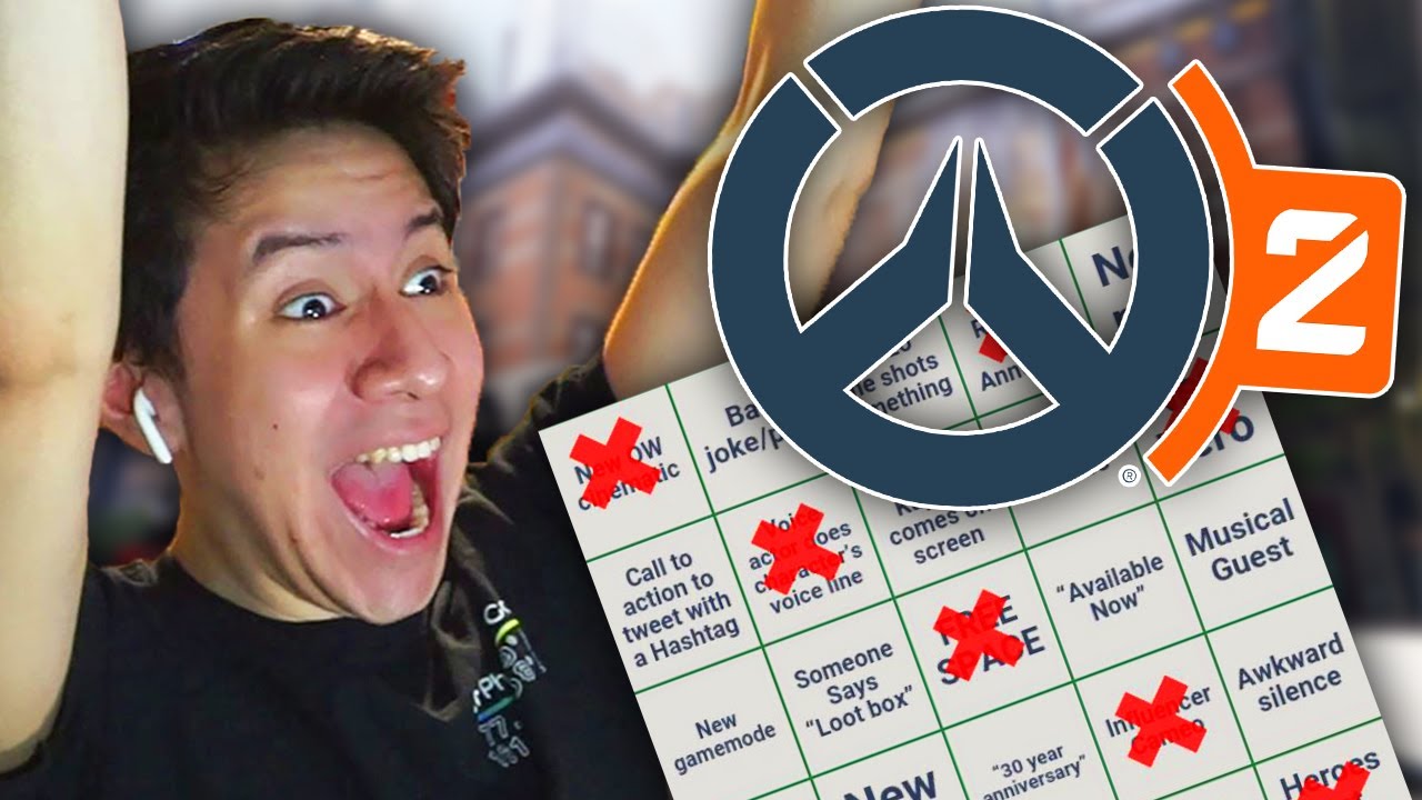 Я сделал Blizzcon Bingo (РЕАКЦИЯ НА OVERWATCH 2)