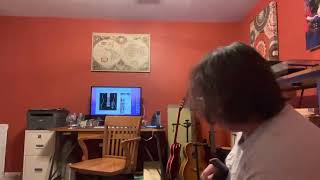 Strandberg noodle in Cm. Vox AC 30