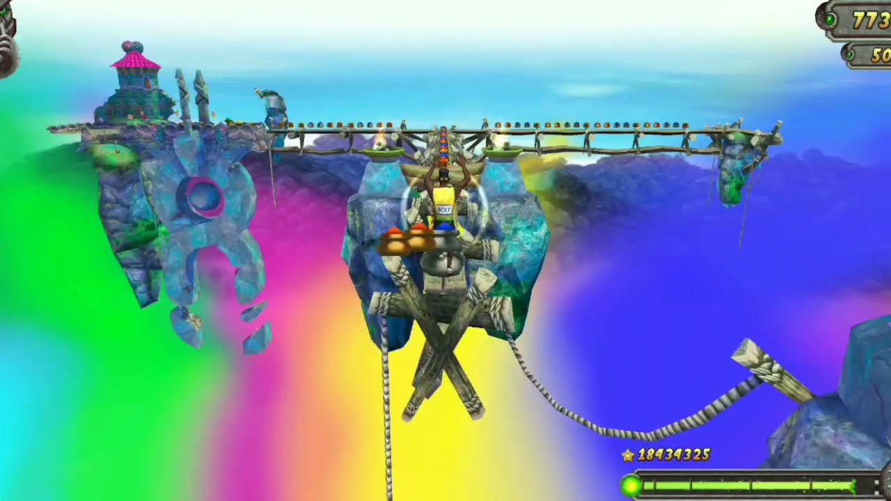 Temple Run 2 COLORFUL HOLI EXPEDITION FULL SCREEN GAMEPLAY