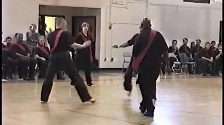 Bando Karate Sparring Jason Boyer and Matt Kish