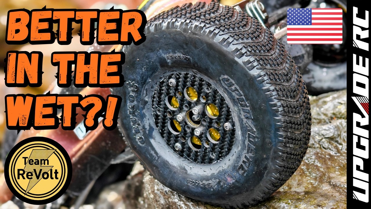 RAIN SHOULD KILL TRACTION… NOT FOR THESE TIRES! 🌧️🤯 UPGRADE RC GECKO 5.5