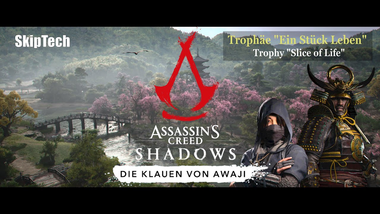 Assassin's Creed Shadows - Die Klauen von Awaji | Trophäe "Ein Stück Leben" | "Slice of Life" Trophy