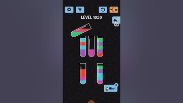 water color sort level 1038