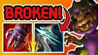 THIS GALEFORCE GNAR BUILD IS BROKEN! NO WAY TO ESCAPE FROM GNAR! Season 11 Gnar URF Gameplay!