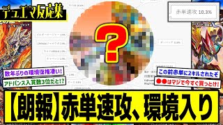 デュエマ速報赤単速攻が環境復権?最強の新規カード獲得で驚異の入賞数3位を叩き出すWに対するDmpの反応集