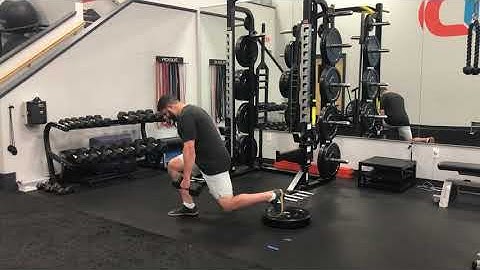 Matthew Ibrahim | DB Rear Foot Elevated (RFE) Forward Lunge