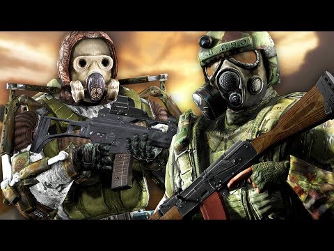 МОНОЛИТ VS ВОЕННЫЕ. STALKER Call of Chernobyl КОРОЛЕВСКАЯ БИТВА #3