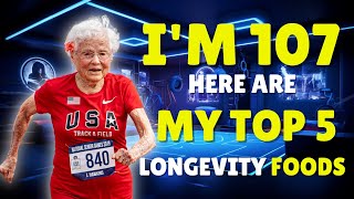 Julia Hawkins (107 YEARS old) "I eat This TOP 5 FOOD & don't get OLD."  ANTI-AGING Benefits