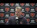 Matt Eberflus postgame media availability | Chicago Bears