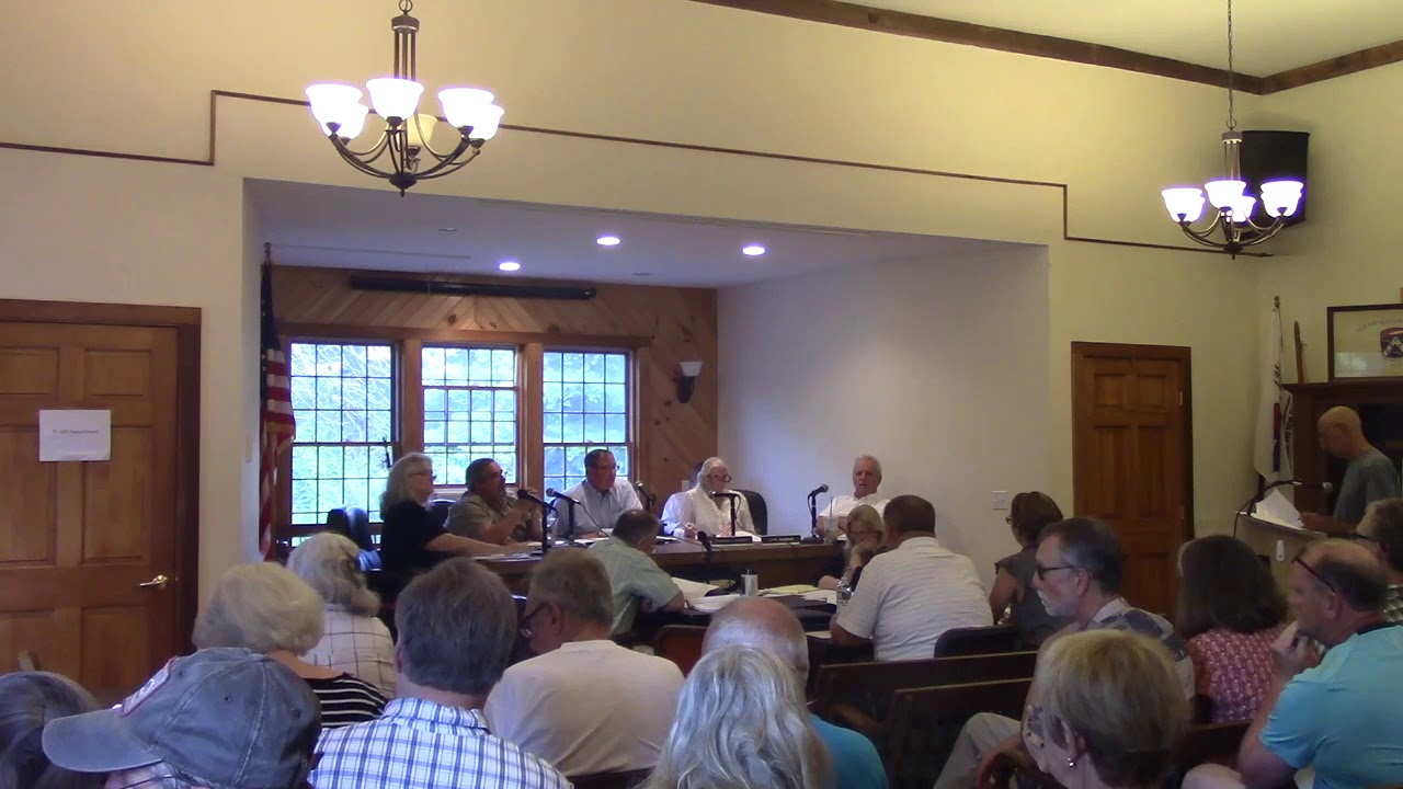 Hopkinton Town CouncilPlanning Board July 23, 2018 YouTube