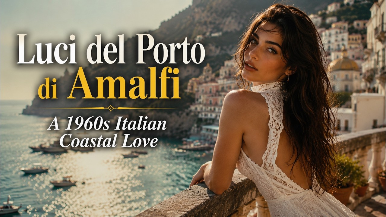Luci del Porto di Amalfi ❤️ A 1960s Italian Coastal Love Song (Official Music Video)