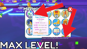 I GOT LEVEL 99 EGG MASTERY!! PSX ROBLOX