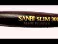 [Teaser] ヘアブラシのSANBI『SLIM301』誰でも簡単に逆毛ができるブラシ