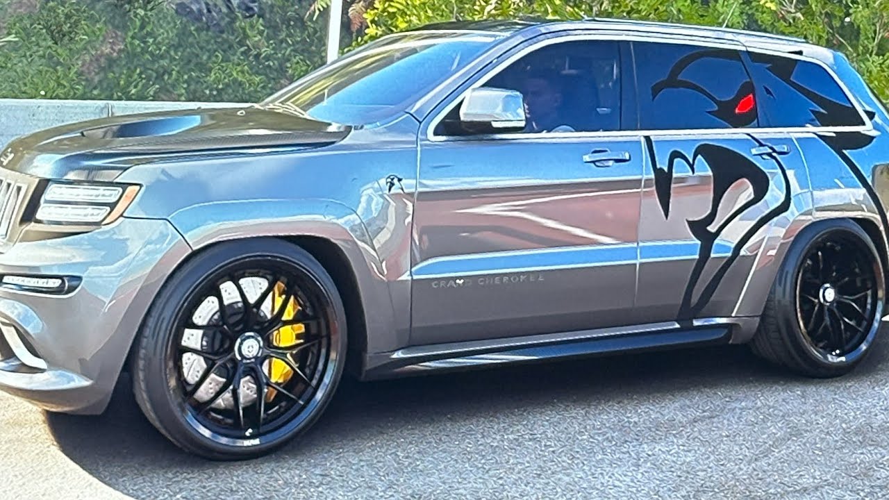 Running late to school with TrackHawk 🦅 POV the crew motorfest