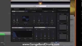 How To Use MiniSpillage Drum Synth In GarageBand
