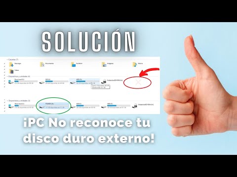 Mi PC No reconoce disco duro por USB. Solución.