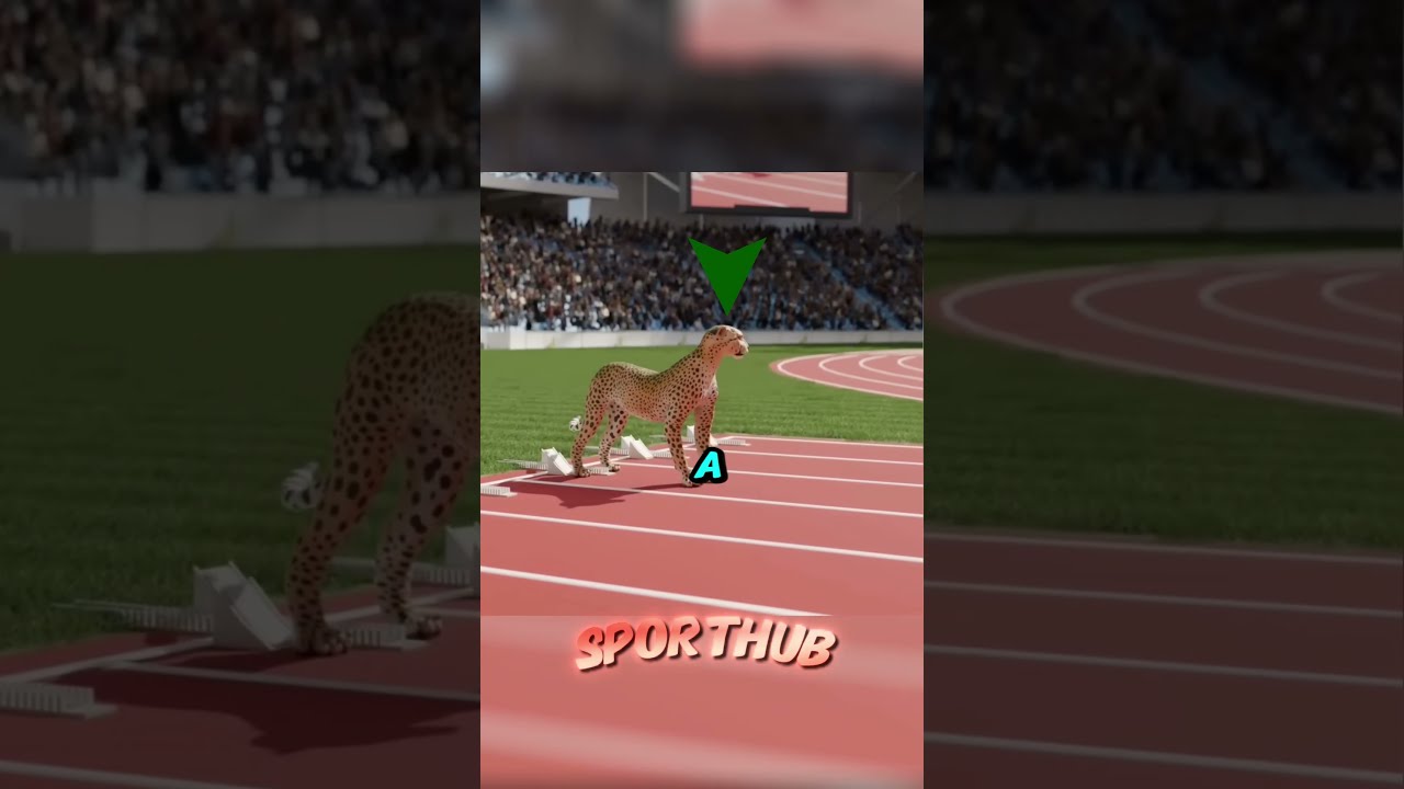 Usain Bolt Vs Cheetah 