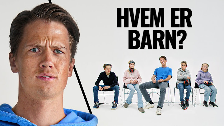 4 BARN vs 2 VOKSNE