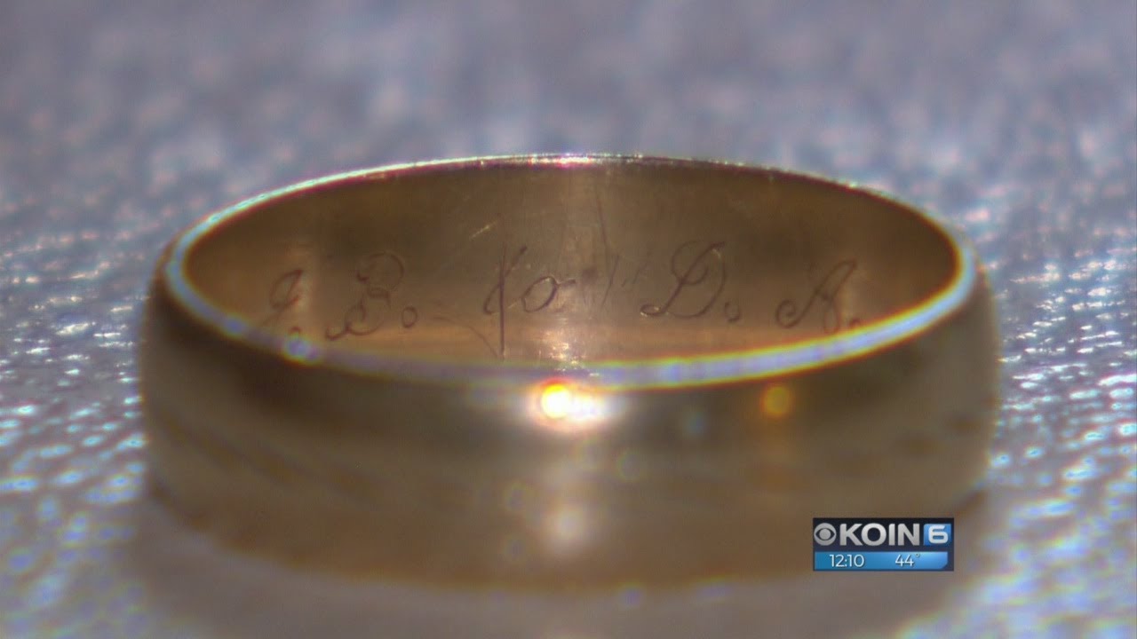 A lost wedding ring comes full circle 46 years later YouTube