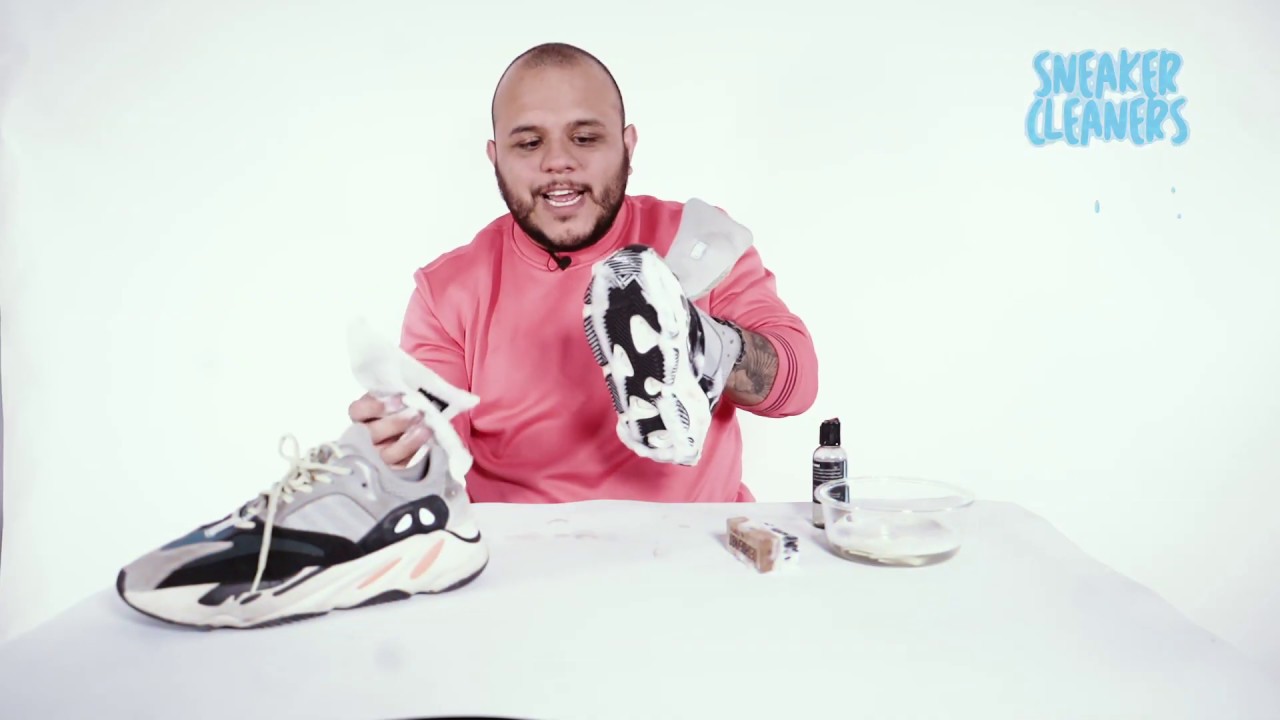Cómo LIMPIAR SNEAKERS con RESHOEVN8ER! Adidas Yeezy 700 Wave Runner -  YouTube