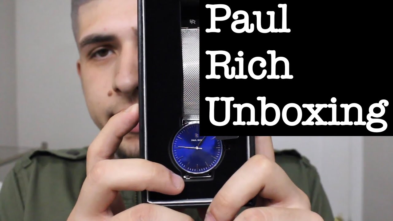 Paul Rich Watches Unboxing/Review | Men's Fashion | - YouTube