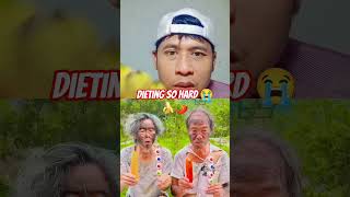Dieting So Hard 😭🍌🌶️ #shorts #funny #viralshorts