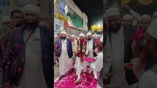 Welcoming Hazrat Hafiz Sahab Db