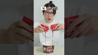 나라별 불닭 먹는 레벨