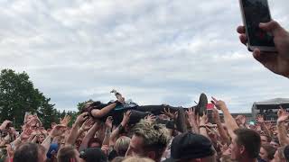 OUR LAST NIGHT - Dark Storms (Woody crowdsurfing) live @ Rock For People 2019