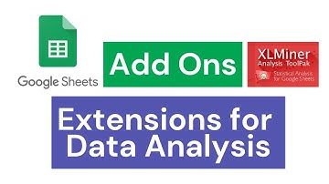 Google Sheets Extensions: XLMiner Analysis ToolPak | Data Analysis Made Easy in Urdu