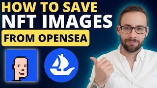 How to Save NFT Image Files on OpenSea (High Res .PNG)