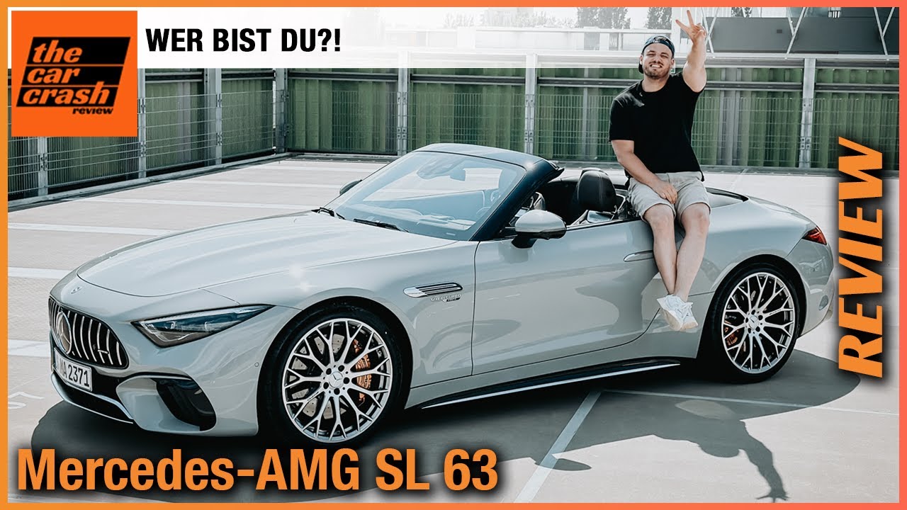 ⁣Mercedes AMG SL 63 im Test (2023) Luxus Cabrio oder sportlichster SL ever? Fahrbericht | Review R232
