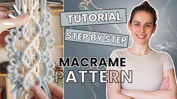 DIY Macrame Pattern | Tutorial 4K | Step by step