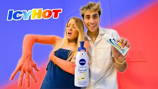 SWITCHING HER LOTION TO ICY HOT! (she almost broke up with me)