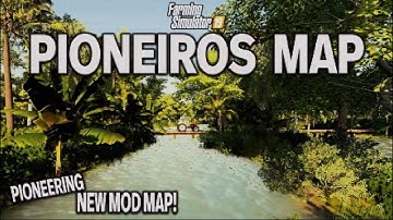 “PIONEIROS MAP” FS19 MAP TOUR! | PIONEERING NEW MOD MAP! Farming Simulator 19 (Review).