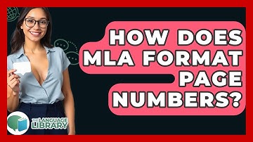How Does MLA Format Page Numbers? - The Language Library