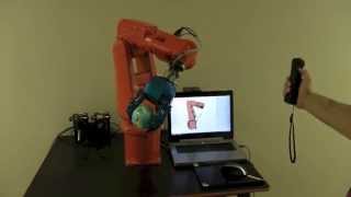 Controlling an IRB 120 industrial robot with a Wii Remote Plus