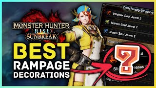 Monster Hunter Rise Sunbreak - Best & New Rampage Decorations You Should Craft!
