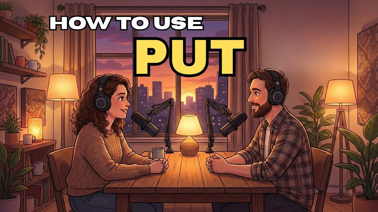 How to Use PUT in Everyday English | Easy English for Beginners | English Listening