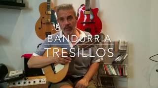 Bandurria. Digitación. Tresillos