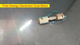 free energy generator dual motor method